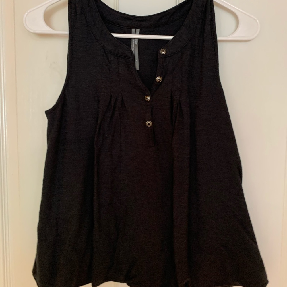 Navy blue bubble shirt
